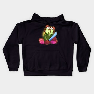 Horror Teddy Bear 7 Kids Hoodie